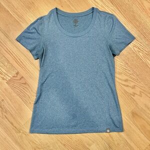REI Co-op Shirt Women's Size S Blue Active Short Sleeve Lightweight Breathable